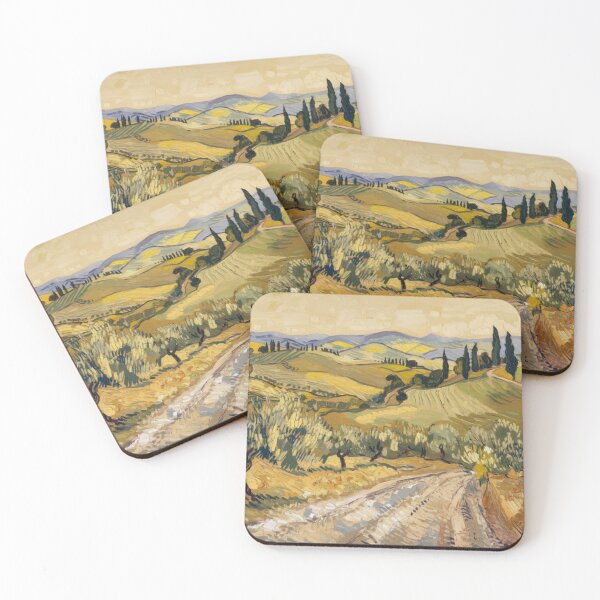 Item preview, Van Gogh Style | Cypress Road Through Tuscan Hills designed and sold by CARRAANN.