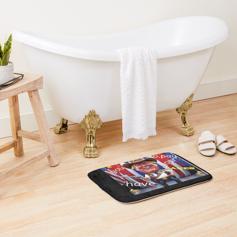Item preview, Bath Mat designed and sold by scriptscode.