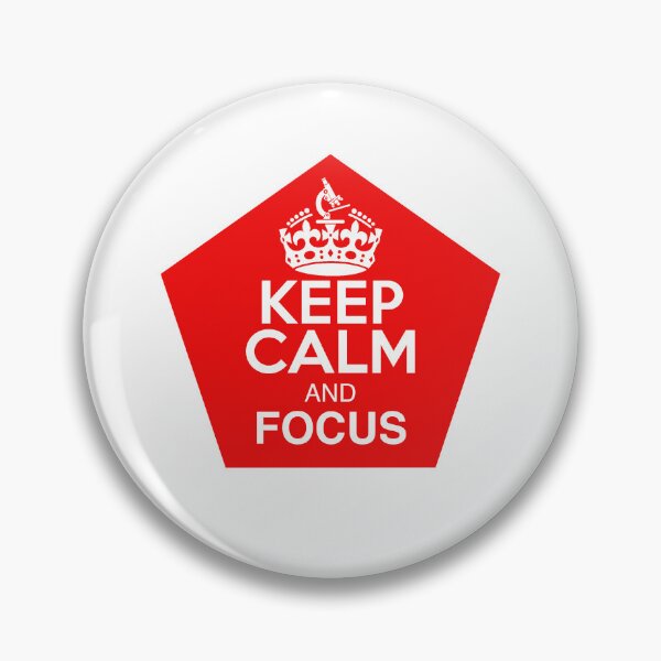 Item preview, Keep Calm and Focus designed and sold by thesoapgallery.