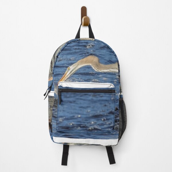Item preview, Great Blue Heron Catching a Shad designed and sold by Gerard Fornarotto.