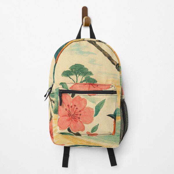 Item preview, Spring Serenity – Retro Bird and Blossom Watercolor designed and sold by MRageebArt.