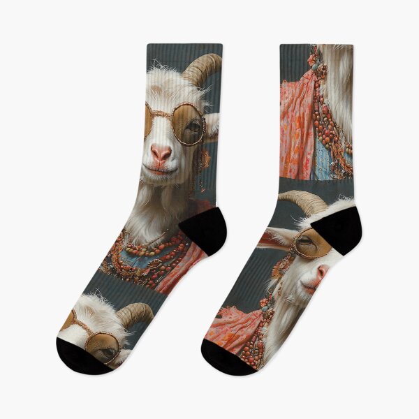 Item preview, Cool Hippie Fashion Goat - Animal Art designed and sold by Chrisjeffries24.