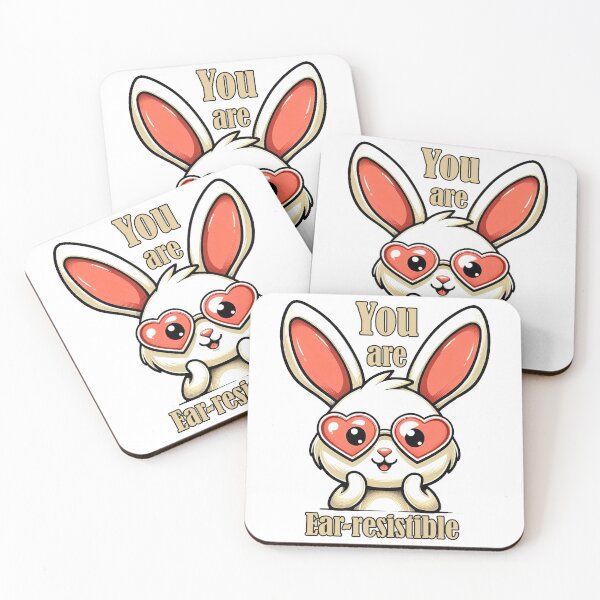 Item preview, You Ear- Resistible happy easter Bunny  designed and sold by Meemaart.