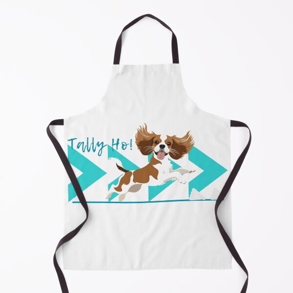 Item preview, Cavalier King Charles Spaniel Fast CAT Lure Coursing Tally Ho designed and sold by Mop Dog Designs.