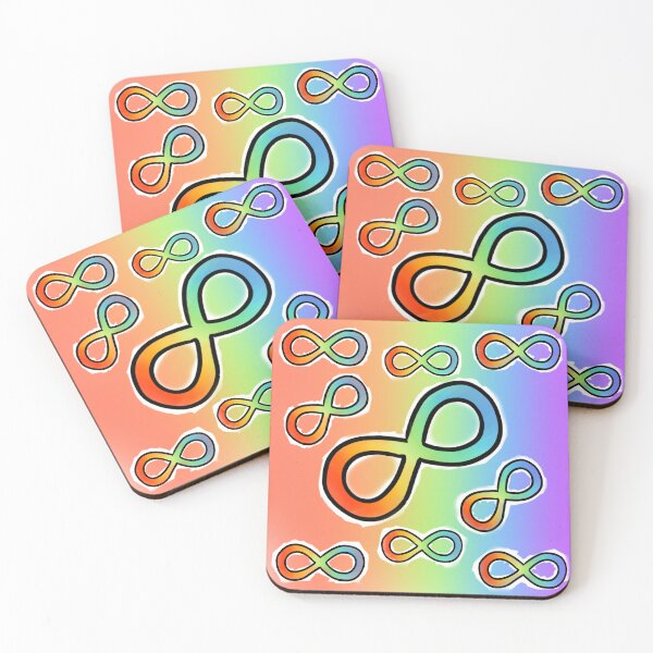 Item preview, Neurodiversity symbol pattern designed and sold by tiffydigital26.