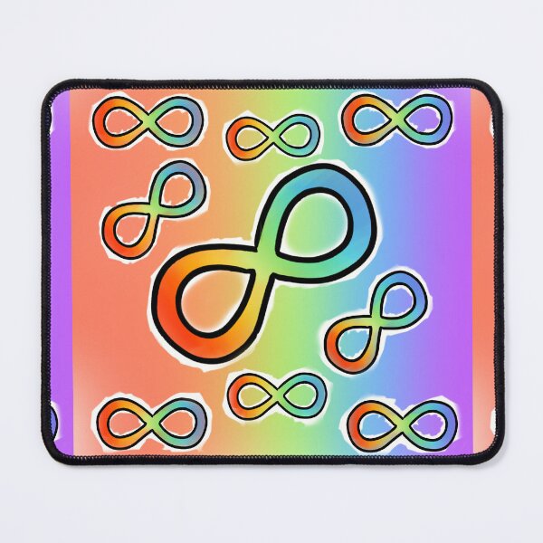 Item preview, Neurodiversity symbol pattern designed and sold by tiffydigital26.