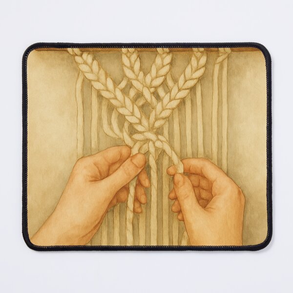 Item preview, Macrame Wall Hanging Craft in Progress designed and sold by Lacritsa .