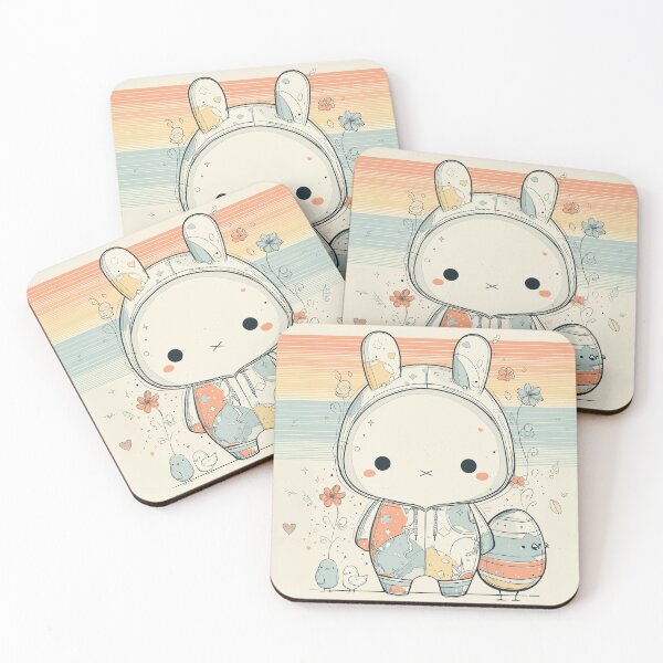 Item preview, Kawaii Bunny Dreams of Easter designed and sold by Bearabilia.