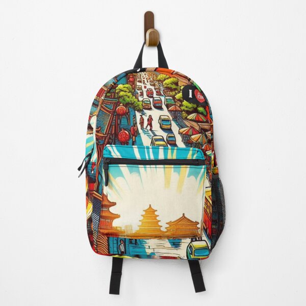 Item preview, Beijing City AI Art Design – Perfect for Vacation Lovers, Culture Enthusiasts & Urban Travel Accessories designed and sold by knalpot-design.