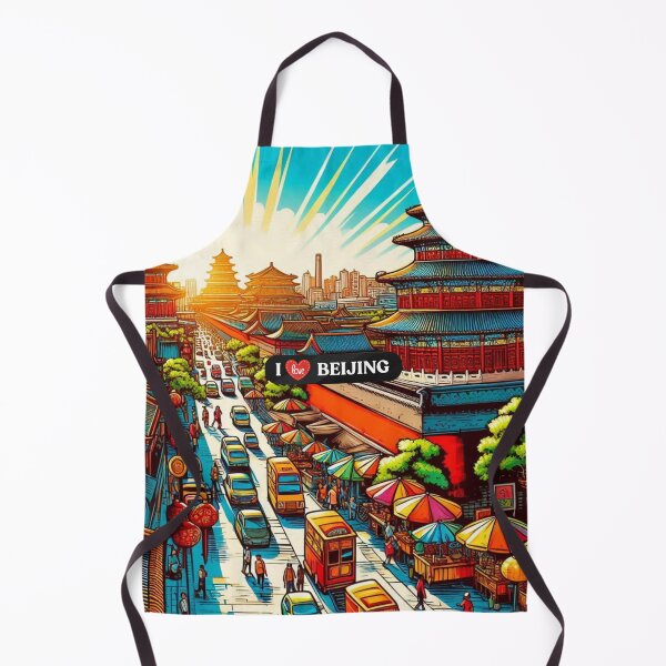 Item preview, Beijing City AI Art Design – Perfect for Vacation Lovers, Culture Enthusiasts & Urban Travel Accessories designed and sold by knalpot-design.