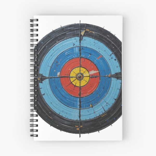 Item preview, Retro archery target, vintage archery target  designed and sold by chocajib.