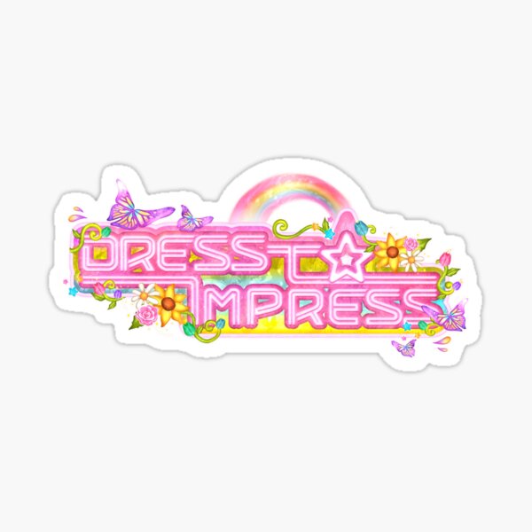 Item preview, Dress to Impress Spring Badge Logo Cute designed and sold by lexiruu.