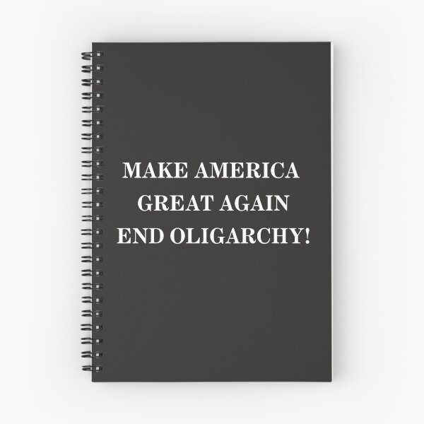Item preview, END OLIGARCHY AMERICA designed and sold by NuSide.