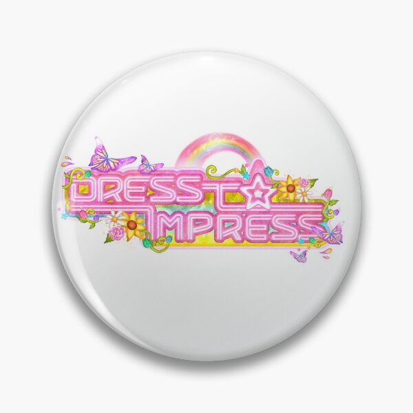 Item preview, Dress to Impress Spring Badge Logo Cute designed and sold by reyuxyu.