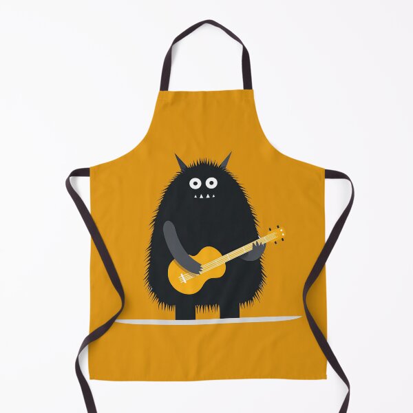 Item preview, Rockstar Monster Jam: Adorable Fantasy Creature Playing Guitar designed and sold by ThePurpleMelon.