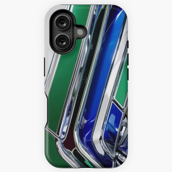 Item preview, Sleek Chrome Abstract in Blue, Green, and Violet Tones designed and sold by Harmonic_Layers.