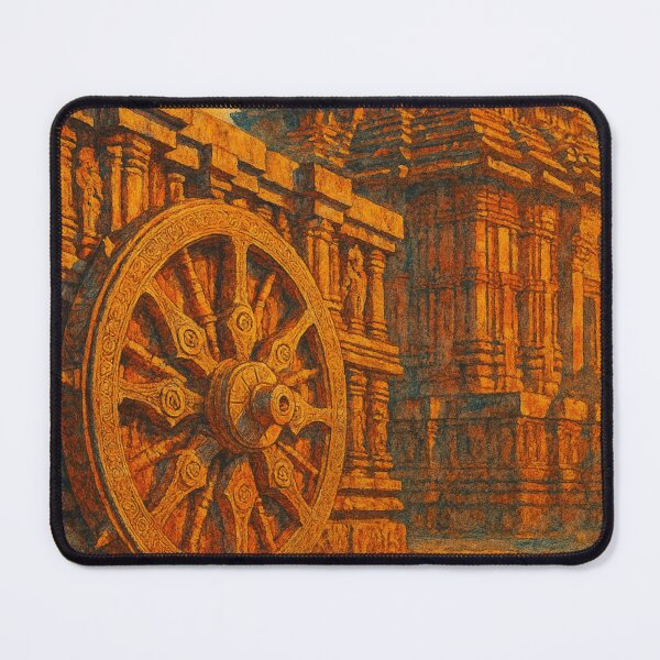 Item preview, Konark Sun Temple at Sunset Kalinga Dynasty Odisha designed and sold by Aryabek.