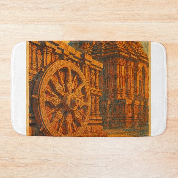 Item preview, Konark Sun Temple at Sunset Kalinga Dynasty Odisha designed and sold by Aryabek.