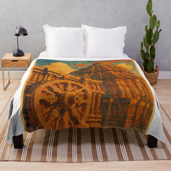 Item preview, Konark Sun Temple at Sunset Kalinga Dynasty Odisha designed and sold by Aryabek.