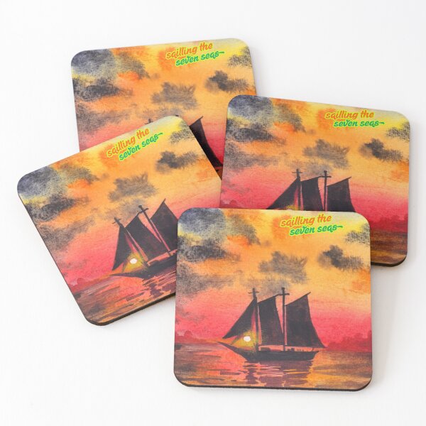 Item preview, "Sailing the Seven Seas Graphic Tee" designed and sold by “Popvanta – pop-culture-t-shirt-store .