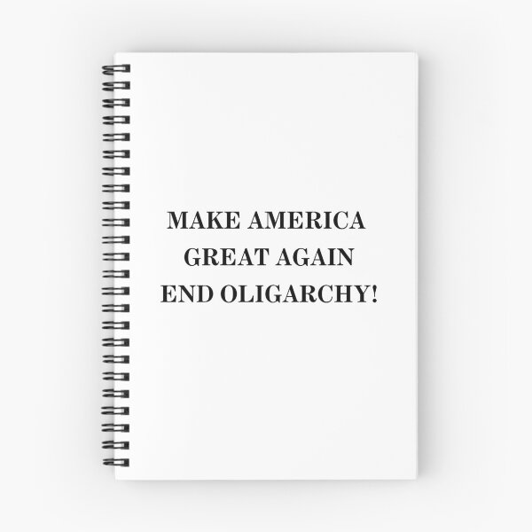 Item preview, MAKE AMERICA  GREAT AGAIN END OLIGARCHY! designed and sold by NuSide.