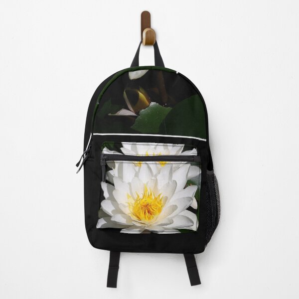 Item preview, Duet of white water lilies close up designed and sold by Maryna Gumenyuk.
