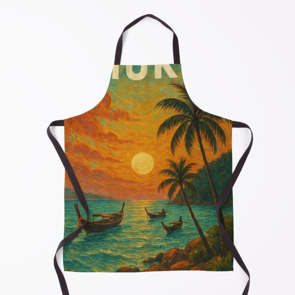 Item preview, Phuket Longtail Boat Thailand Andaman Coast Tropical Escape designed and sold by Aryabek.