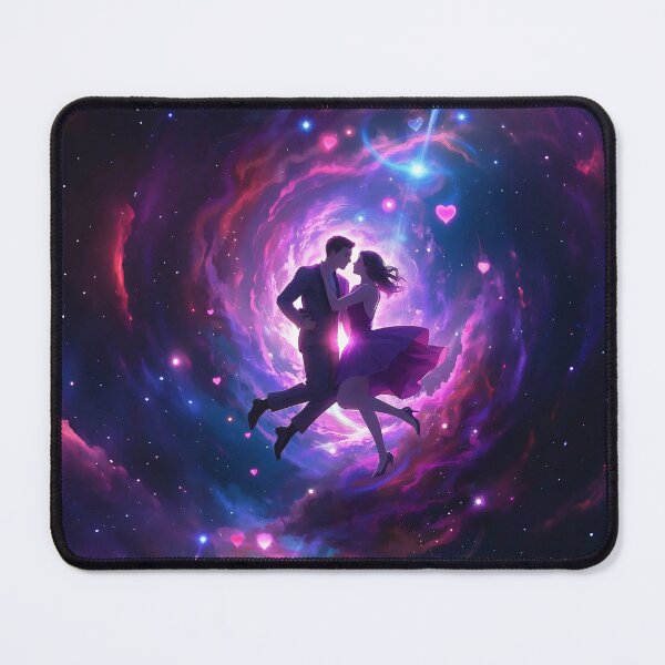 Item preview, Interstellar Romance in Cosmic Space - Dreamlike Love Among the Stars designed and sold by amithachapa.