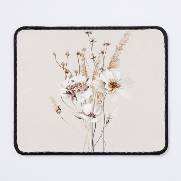 Item preview, Neutral Beige Wall Art Print, Botanical Watercolor Art 3, Wildflowers, Art by Synplus designed and sold by synplus.
