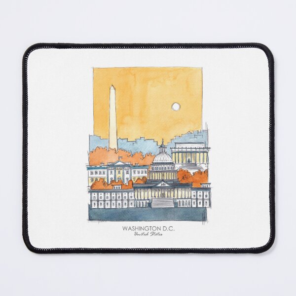 Item preview, Washington DC, Capital City designed and sold by ReynoIllustration.
