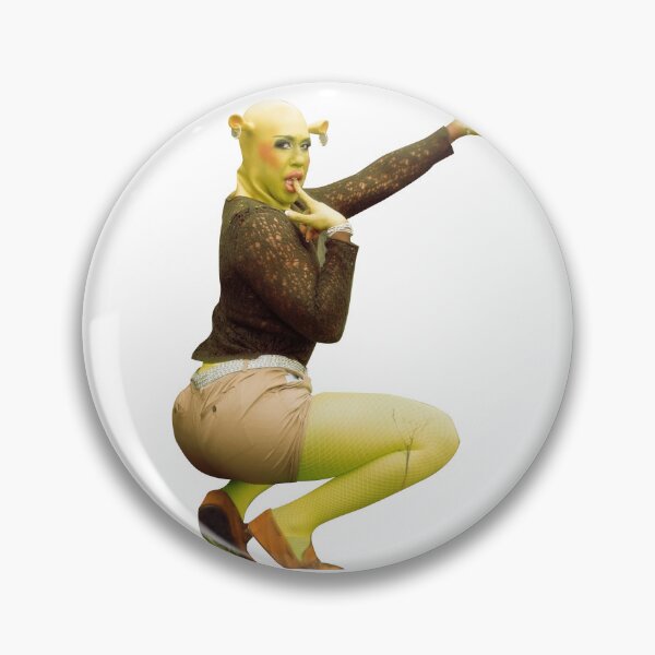 Item preview, Kori King as Shrek in a photoshoot designed and sold by whosmaru___.