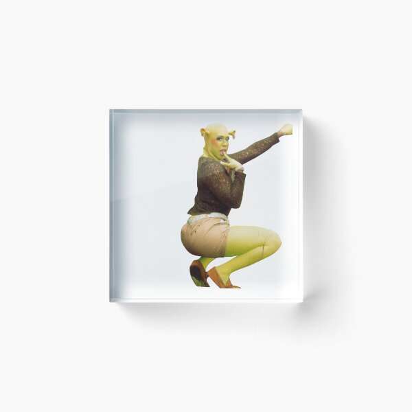 Item preview, Kori King as Shrek in a photoshoot designed and sold by whosmaru___.