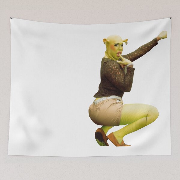 Item preview, Kori King as Shrek in a photoshoot designed and sold by whosmaru___.