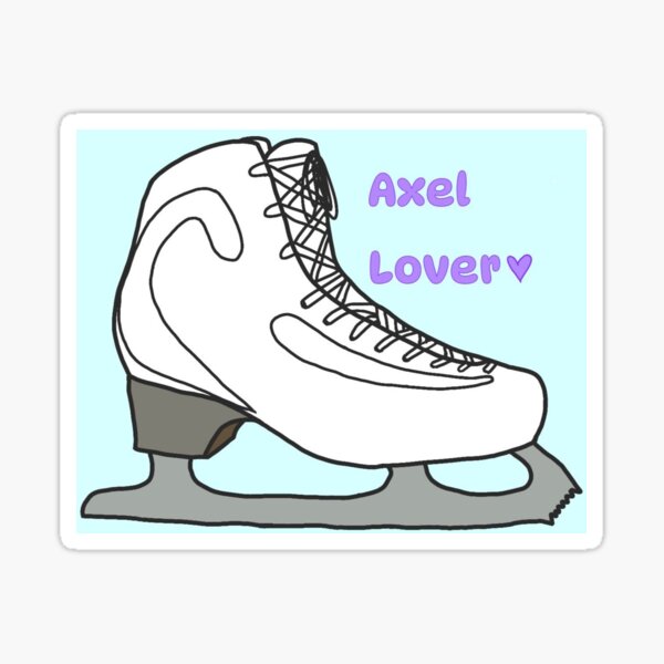 Vista previa del artículo con la obra «Patinaje artístico "Axel Lover"», diseñado y vendido por spaghettihoops7.