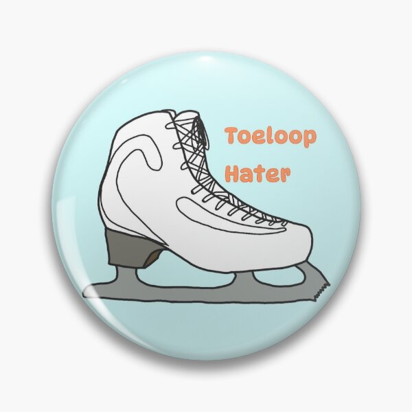 Item preview, "Toeloop hater" figure skate  designed and sold by spaghettihoops7.
