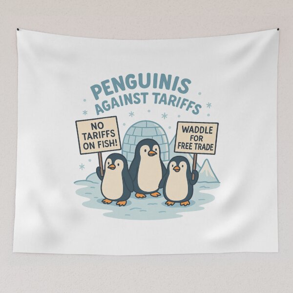 Item preview, Flippers Up I Stand With The Penguins design Save The Penguins Flippers Up Ocean Animal Quote designed and sold by DOPANDA ..