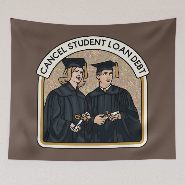 Item preview, Cancel Student Loan Debt designed and sold by Unhinged Heather.