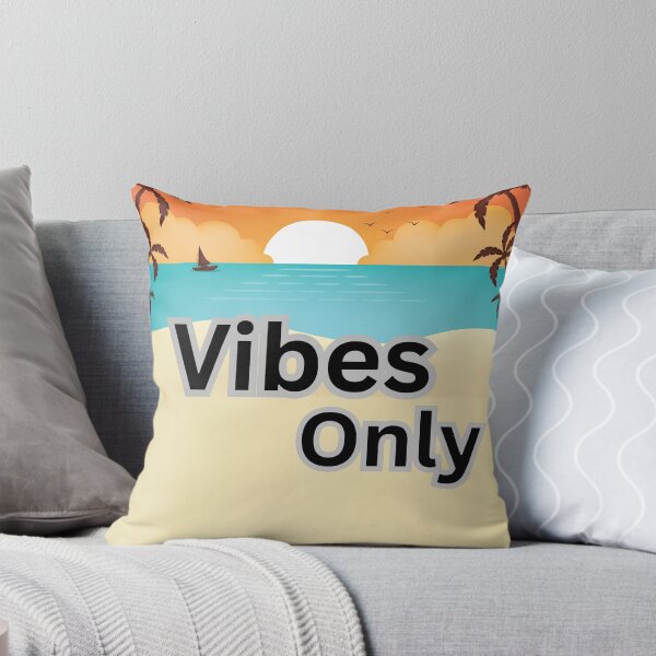 Item preview, Vibes Only – Retro Beach Sunset Aesthetic designed and sold by WildPetal.