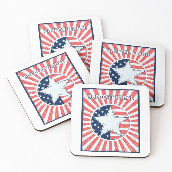 Item preview, Support Local America First designed and sold by SkiesOfBlue5150.