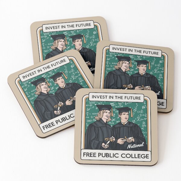 Item preview, Free Public College designed and sold by Unhinged Heather.