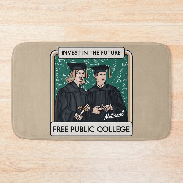Item preview, Free Public College designed and sold by Unhinged Heather.
