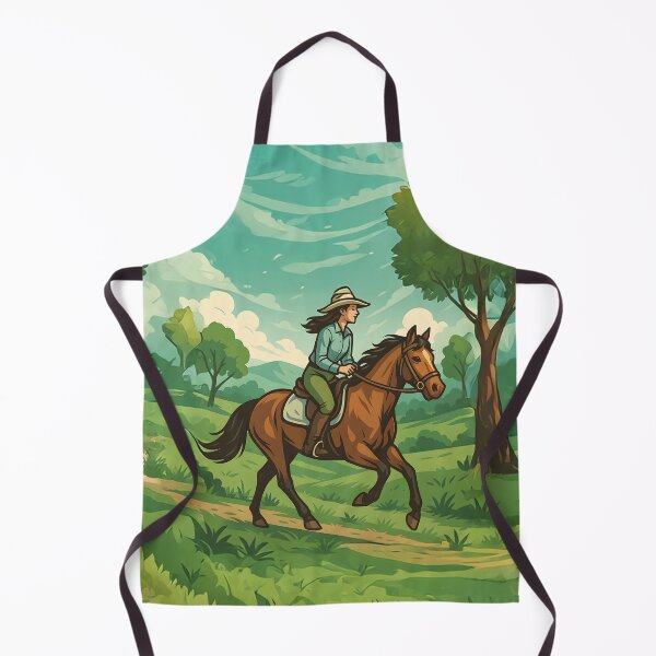Item preview, Horse Riding in Nature designed and sold by RekiStyle.