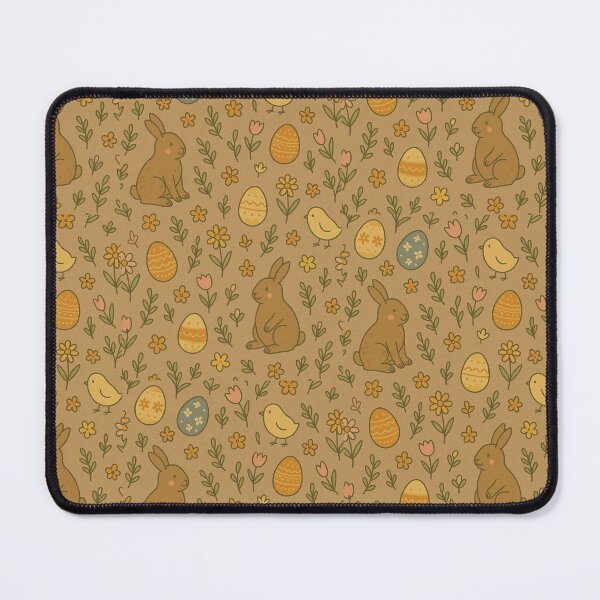 Item preview, Vintage Easter Pattern – Bunnies, Eggs & Florals Seamless Design designed and sold by Koticmak Store.