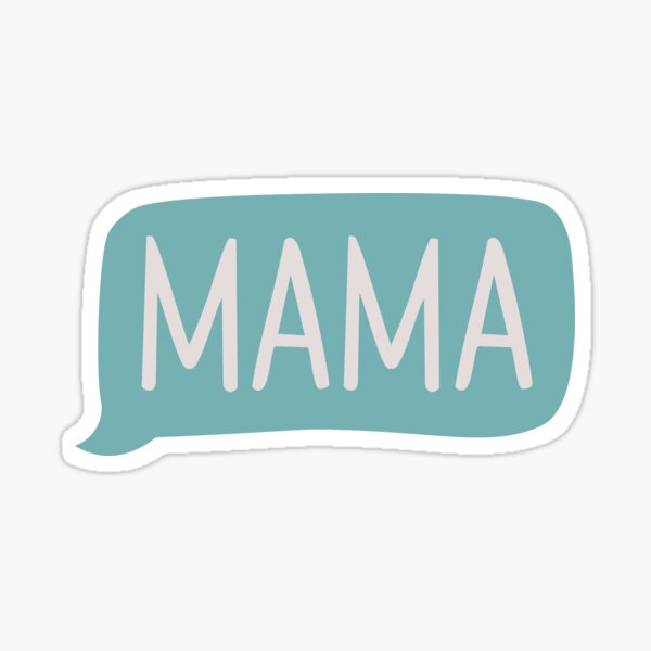 Item preview, Chic Mama Design for Moms | Teal Blue designed and sold by Honeyfield Design Co. .