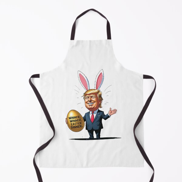 Item preview, winner winner easter dinner Funny Trump Bunny Spring Hunt Eggs designed and sold by helenostore.