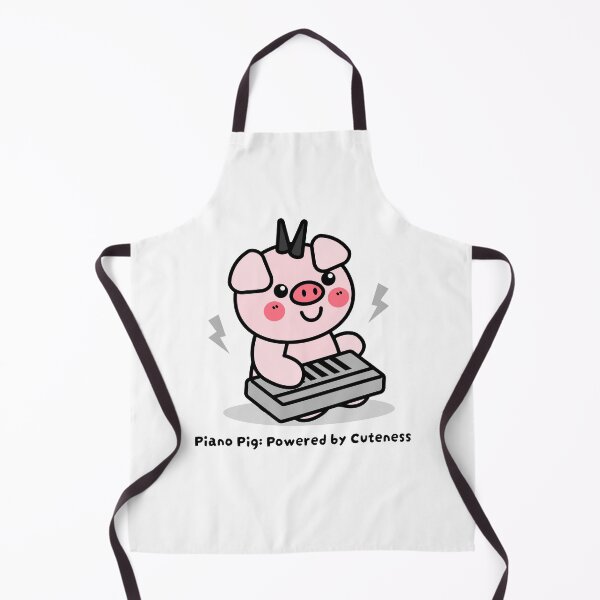 Item preview, Piano Pig: Powered by Cuteness designed and sold by PandaVibe Prints.