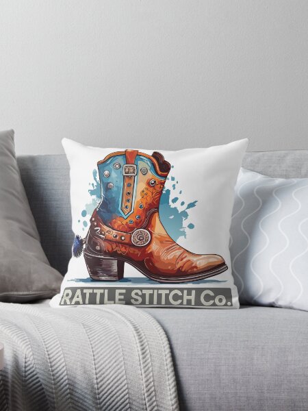 Artikel-Vorschau von Bunte Cowboystiefel-Kunst, designt und verkauft von TrendStitch Co..