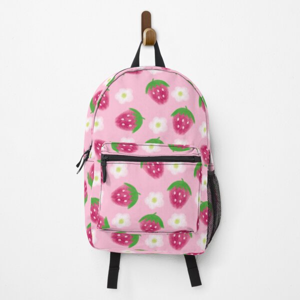 Item preview, Chalky Coquette Strawberries designed and sold by Kate Joy Design.