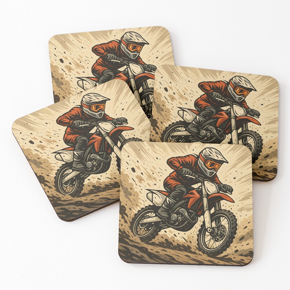 Item preview, Coasters (Set of 4) designed and sold by RekiStyle.