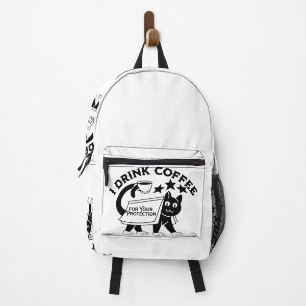Item preview, I Drink Coffee for Your Protection designed and sold by ArtDesignTp.